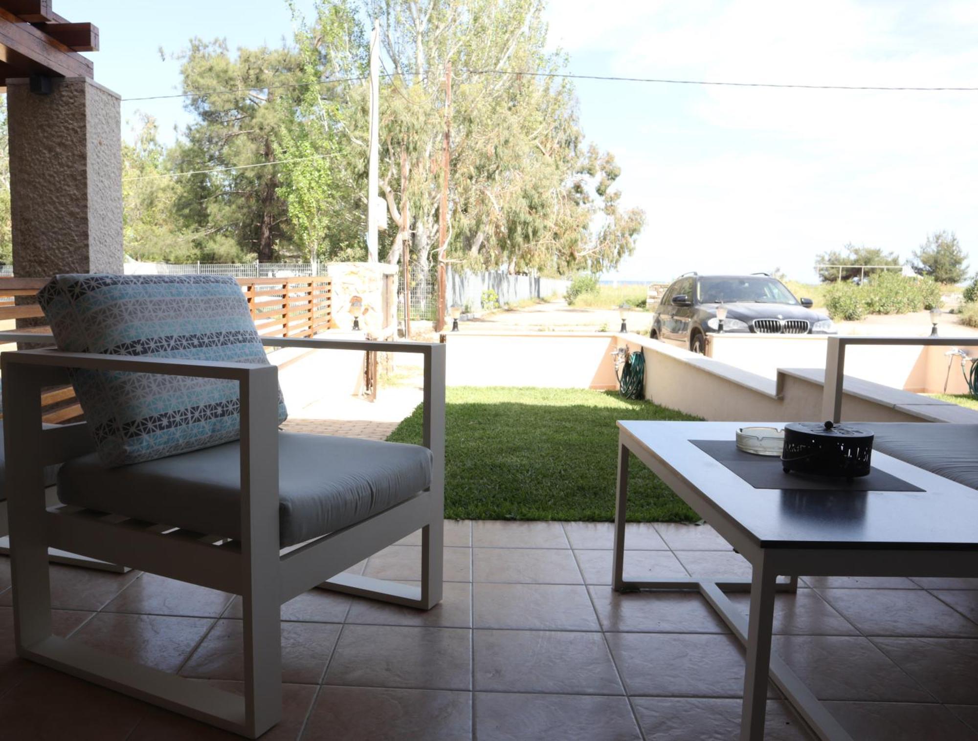 Meltemi Villa Chrysi Ammoudia Luaran gambar
