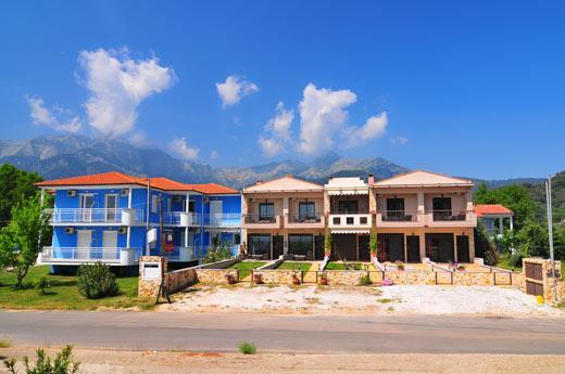Meltemi Villa Chrysi Ammoudia Luaran gambar